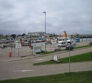 Bensersieler Hafenareal