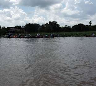 Auf dem Mekong unterwegs