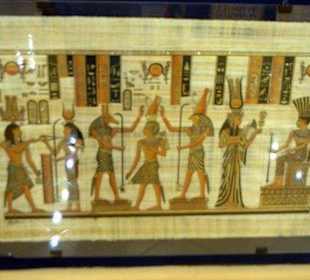 Bild aus dem Papyrusmuseum