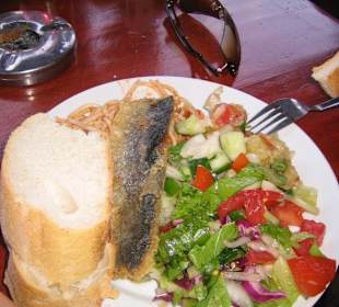 Mittagessen an Board