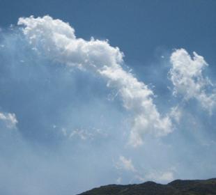 Etna - Wolken über dem Gipfel