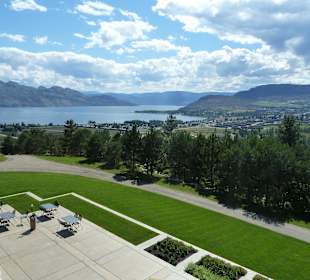 Aussicht von der Mission Hill Winery