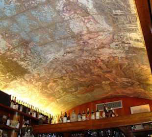 Decke im Polpino Sestri Levante