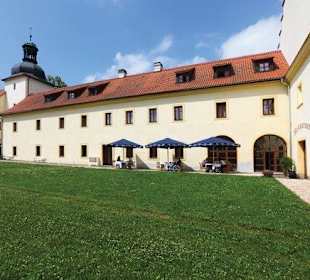 Kloster Tepla  Park Innenanlage