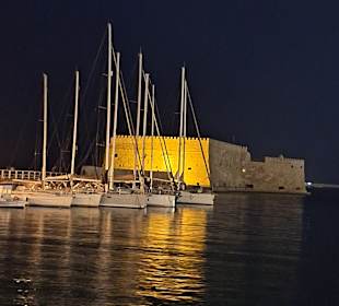 Hafen von Heraklion und Festung