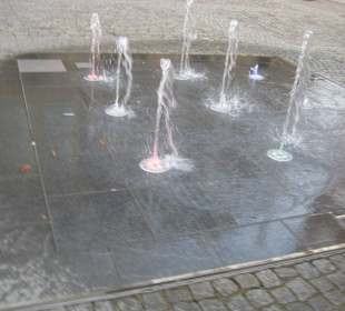 Play-Fountain nah beim Alten Rathaus