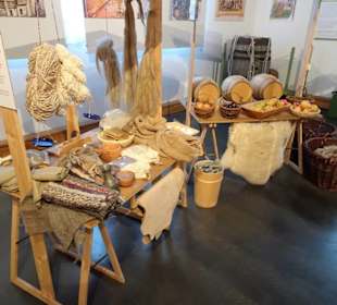 Historischer Marktstand im Küstenmuseum