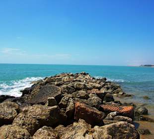 Strand in Bibione Juni 2012