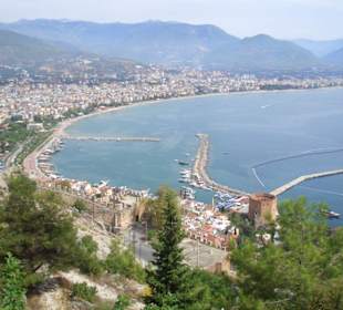 Alanya Hafen/ Stadt