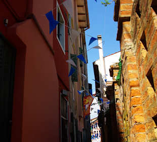 Richtige alte Mauer