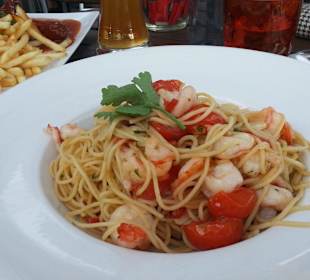 Spaghetti mit Gambas - lecker
