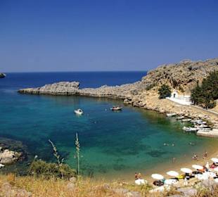 Bucht bei Lindos