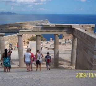Rodos - Akropol w Lindos