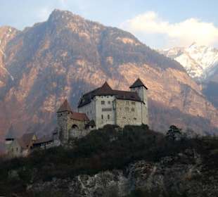 Закат над Вадуцем.