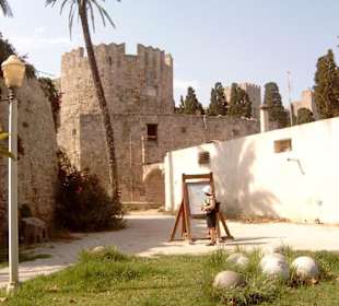 Die Altstadt von Rhodos-Stadt