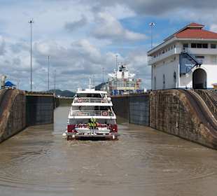Durchfahrt zum 2. Teilstück 