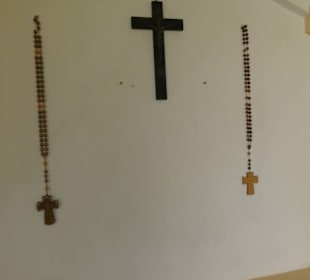 Wandbehang Rosenkranz