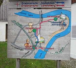 Hinweistafel bei MiniMuseum