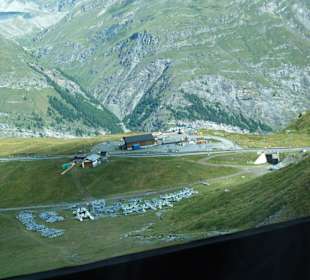 Blick zurück auf die Trasse