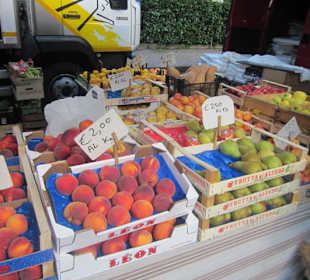 Markttag in Colico