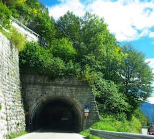 Viele Kehren auf der Strecke