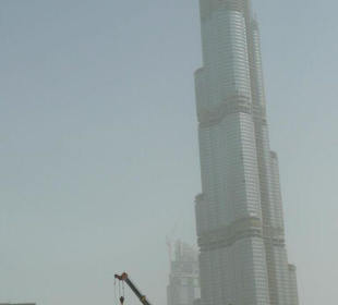 Blick auf den derzeit höchsten Turm der Welt