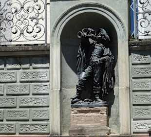 Trompeter-Statue in Bad Säckingen