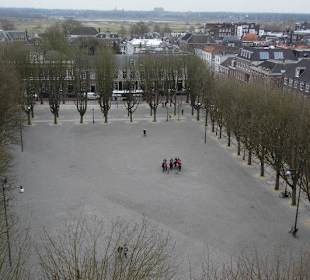 Blick von St. Jan (Dach) auf den Platz 