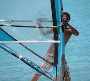 Surflehrer im Einsatz