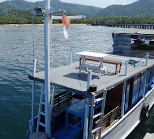 Unser Boot für den Trip