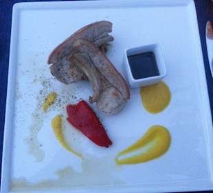 Da ißt auch das Auge mit