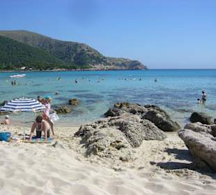 Strand nähe des Hotels Cala Agulla