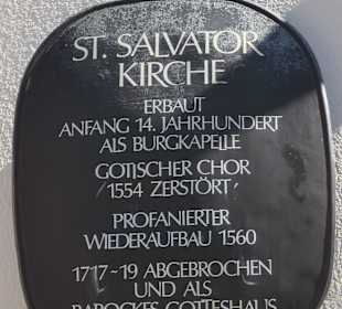 Die Salvatorkirche in Schweinfurt, Stadtteil Zürch