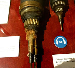 Seekabel im Anschnitt