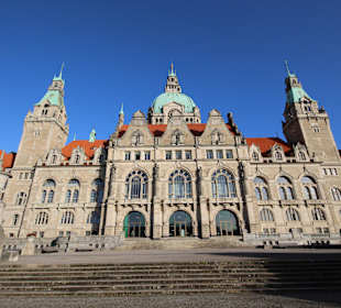 Neues Rathaus Maschparkseite