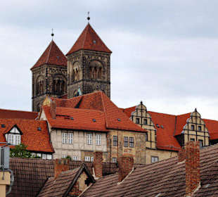 Blick hoch zum Schlossberg