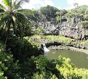 Seven Pools - trübes braunes Wasser