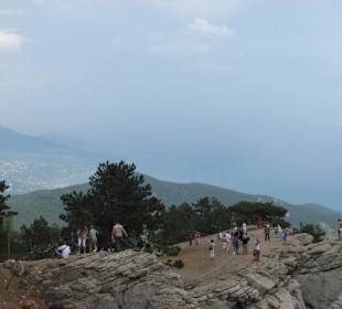 Ай-Петри,вид на Ялту