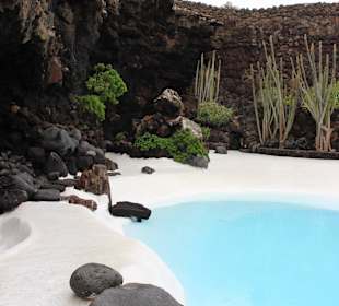 Von Manrique angelegter Garten