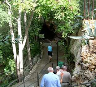 Zugang zu den Hams Höhlen