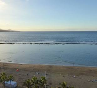Blick auf den Stadtstrand Playa de las Canteras