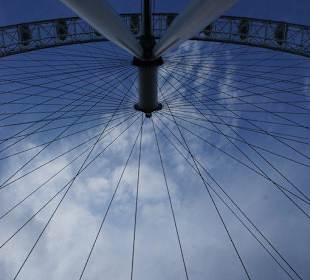 London Eye Ansicht / Aussicht