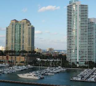 Hafenausfahrt in Miami