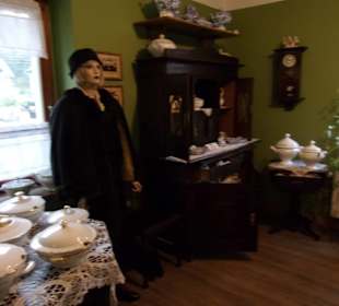 Im Museum verschiedene Küchen Epochen