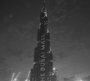 Burj Khalif bei Nacht