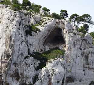 Rückfahrt an der Küste der Calanques