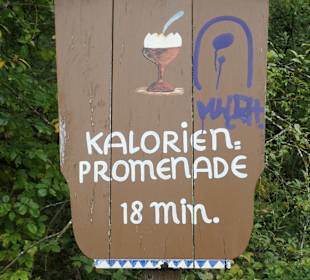 Leichte Wanderung auf der Kalorienrunde
