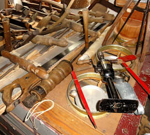 Werkzeuge in der Museumsmühle
