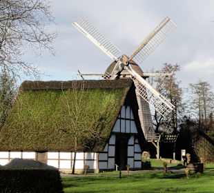 Gebäude des Museumsdorfes Cloppenburg