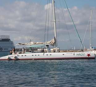 Katamaran Tour mit der Magic nach Formentera